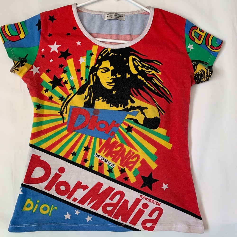 SOLD‼️Vintage Dior Rasta collection top
